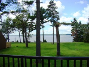 Condo 72 deck view         